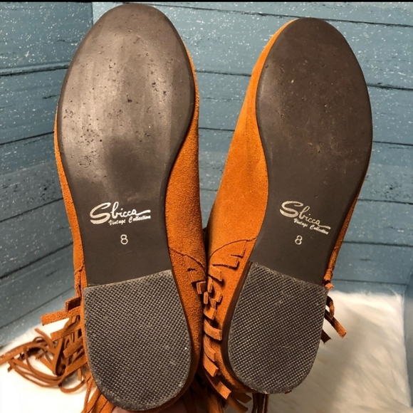 Sbicca Shyann Fringe Knee High Boots - Picture 6 of 6